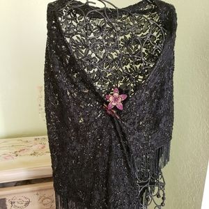 Beautiful Beaded Shawl